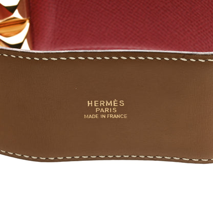 Hermes Epsom Collier De Chien CDC Belt 76 Rouge Casaque 5 of 6