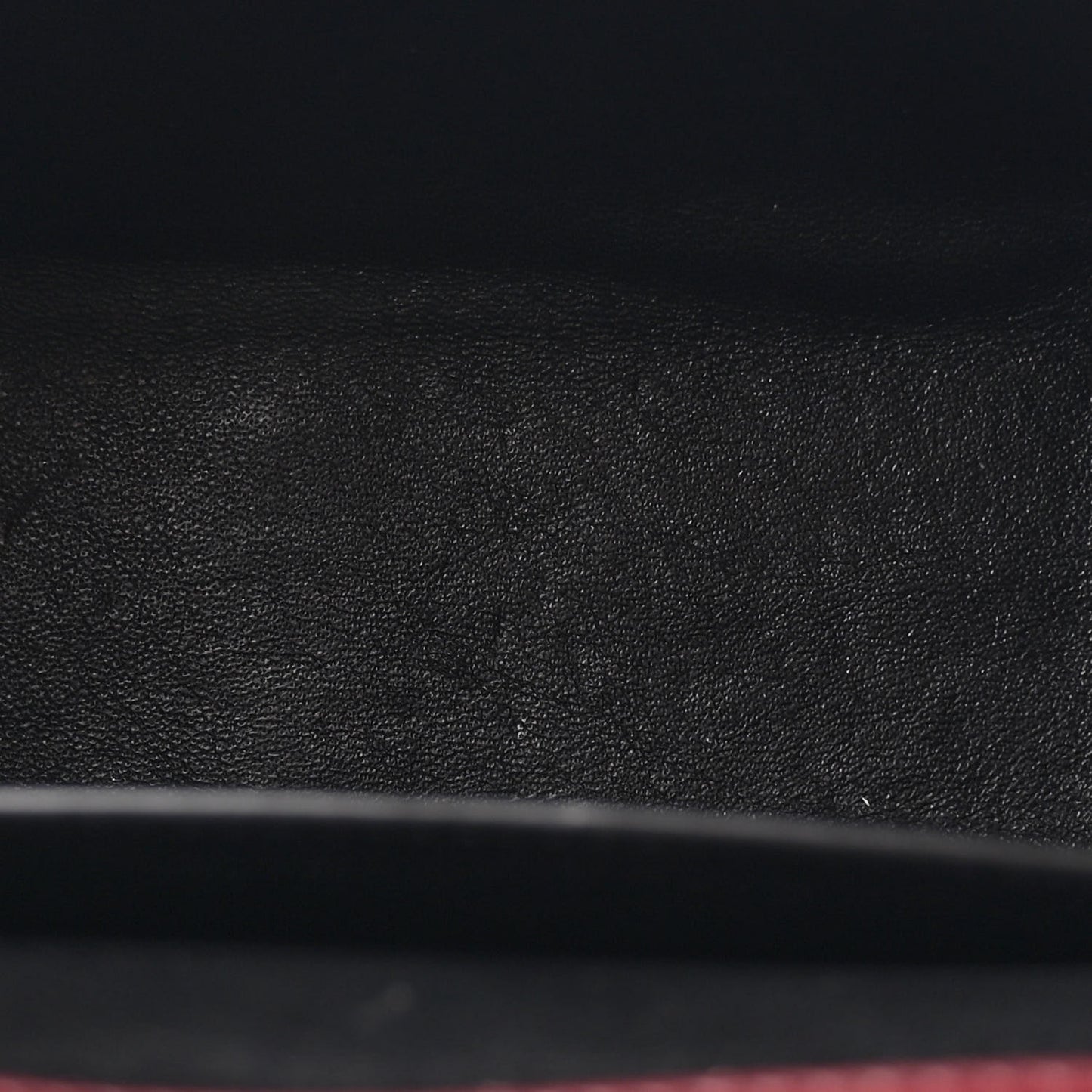 Lambskin Matelasse Monogram Medium Vicky Chain Bag Rouge Legion