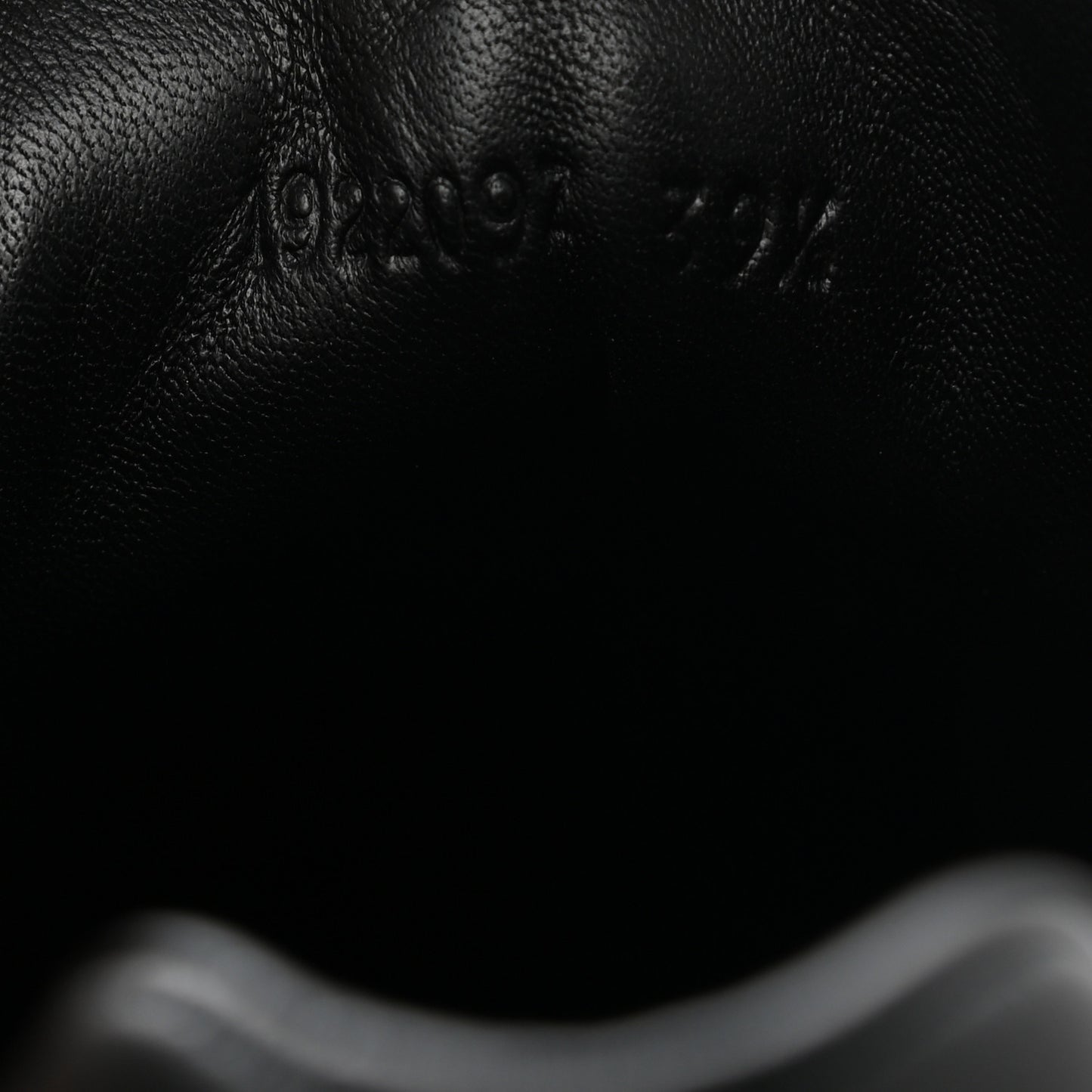 Calfskin Womens Trail Sneakers 39.5 Black