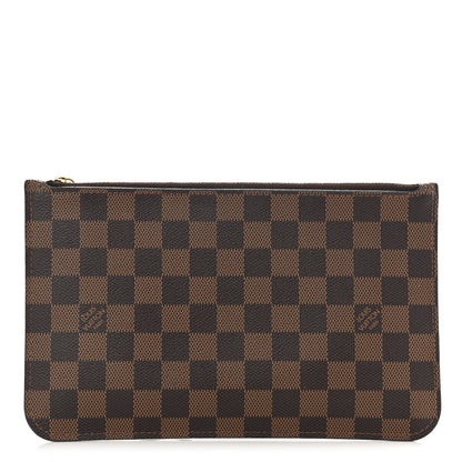 Louis Vuitton Damier Ebene Neverfull MM GM Pochette 1 of 9