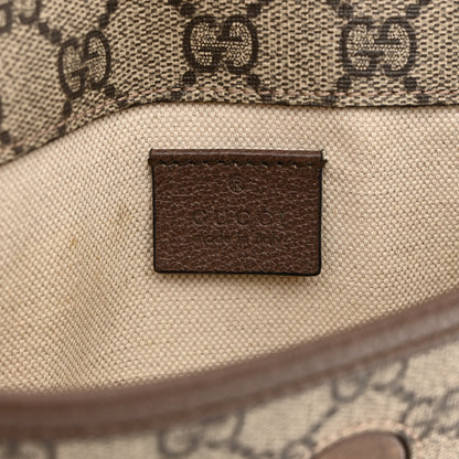 Gucci GG Supreme Monogram Neo Vintage Web Belt Bag Brown 6 of 14
