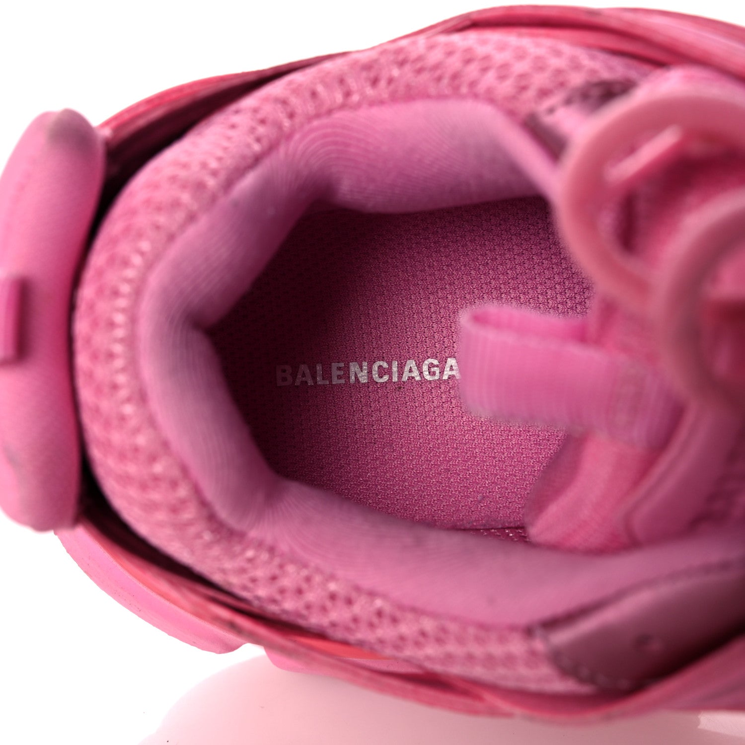 Balenciaga Mesh Nylon Womens Track Sneakers 42 Pink 6 of 12