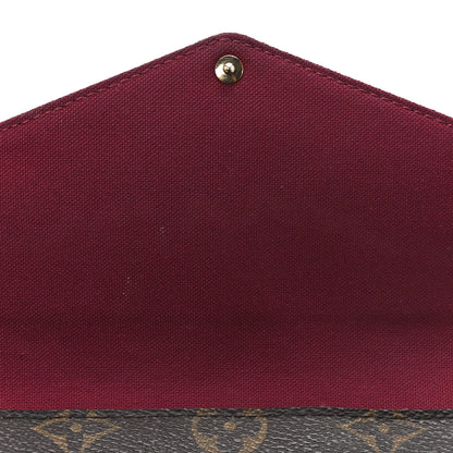 Louis Vuitton Monogram Pochette Felicie Chain Wallet Fuchsia 16 of 16