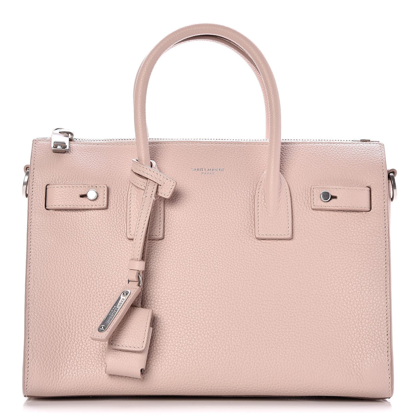 Grained Calfskin Baby Supple Sac De Jour Rose