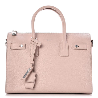 Saint Laurent Grained Calfskin Baby Supple Sac De Jour Rose 1 of 7