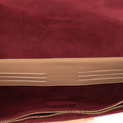 Louis Vuitton Monogram Multicolor Courtney Clutch White 5 of 6