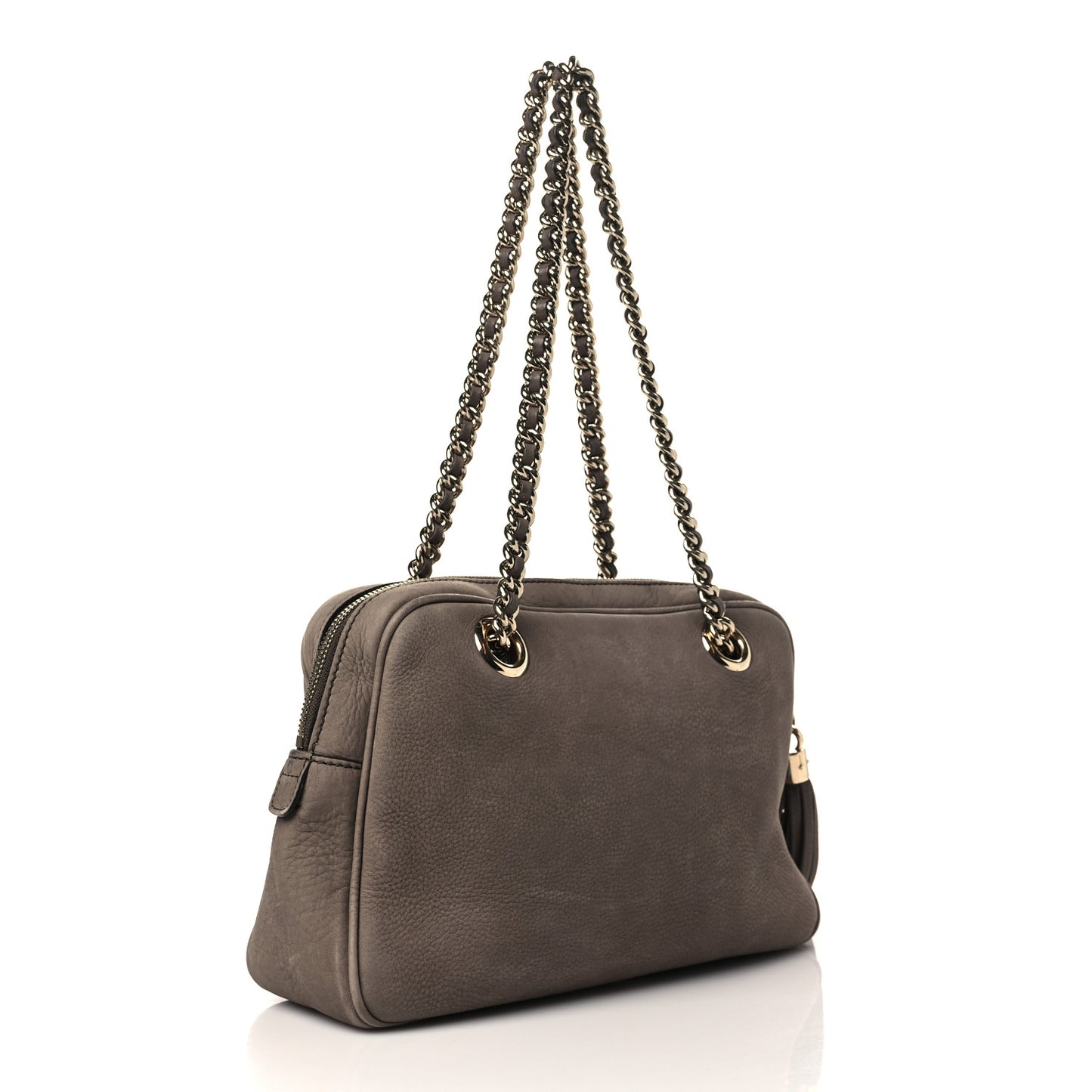 Vitello Range Small Soho Bowler Grey Field
