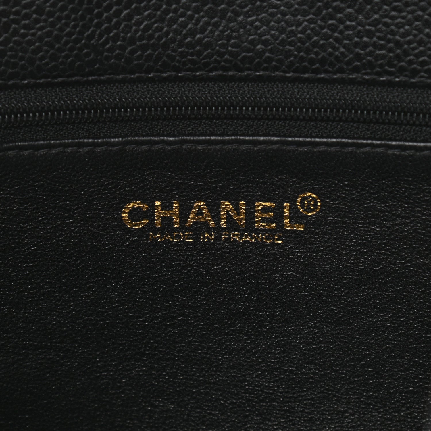 Chanel Caviar CC Tote Black 7 of 11