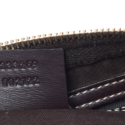 Gucci GG Supreme Monogram Belt Bag Dark Brown 7 of 10