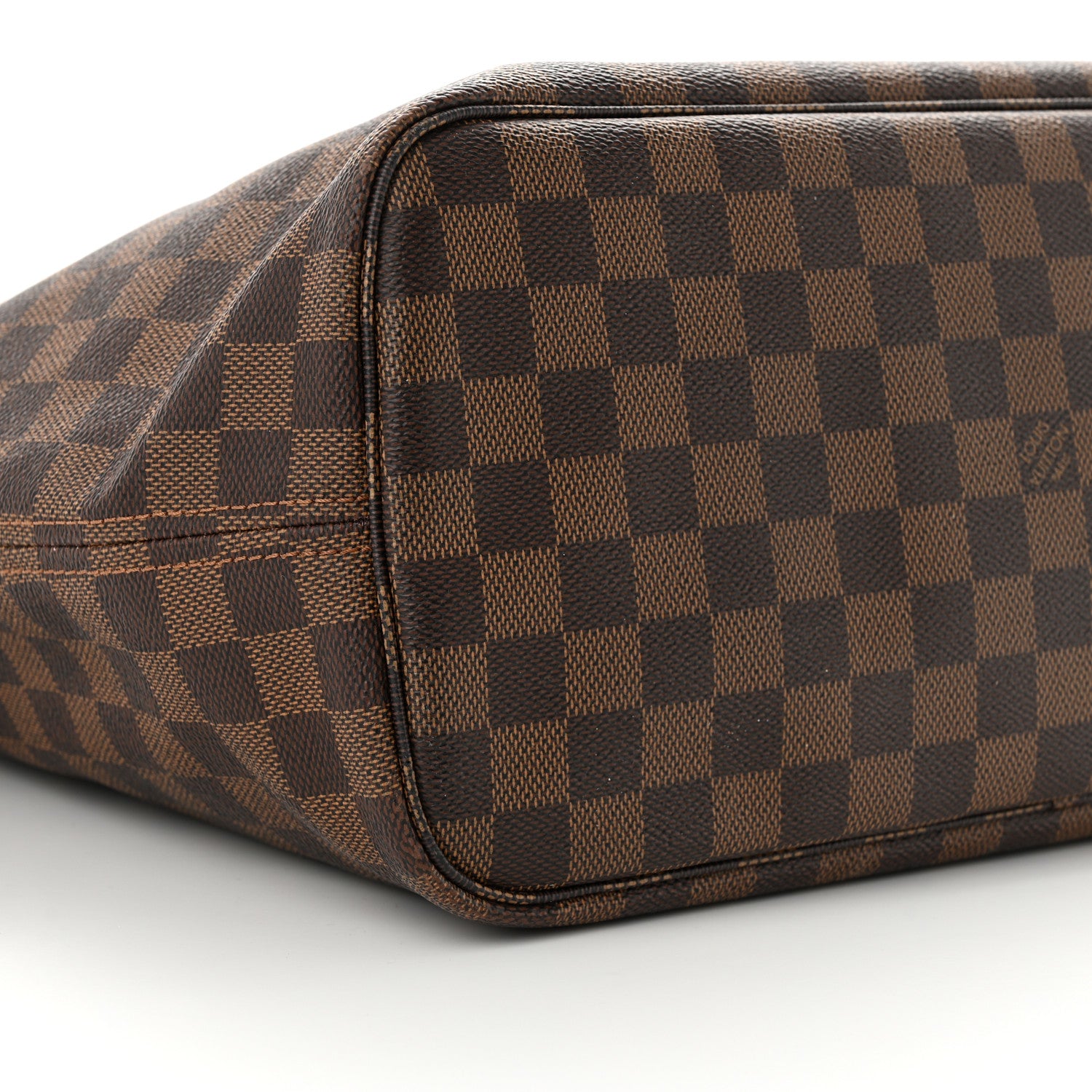 Louis Vuitton Damier Ebene Neo Neverfull MM Rose Ballerine 13 of 14