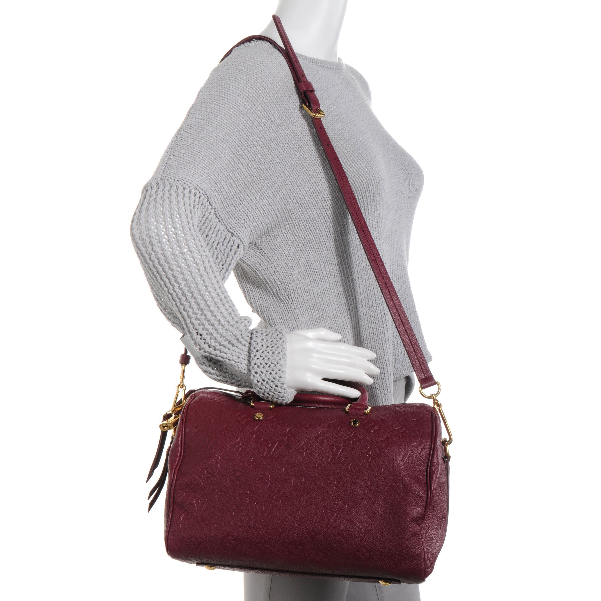 Louis Vuitton Empreinte Speedy Bandouliere 30 Aurore 2 of 9