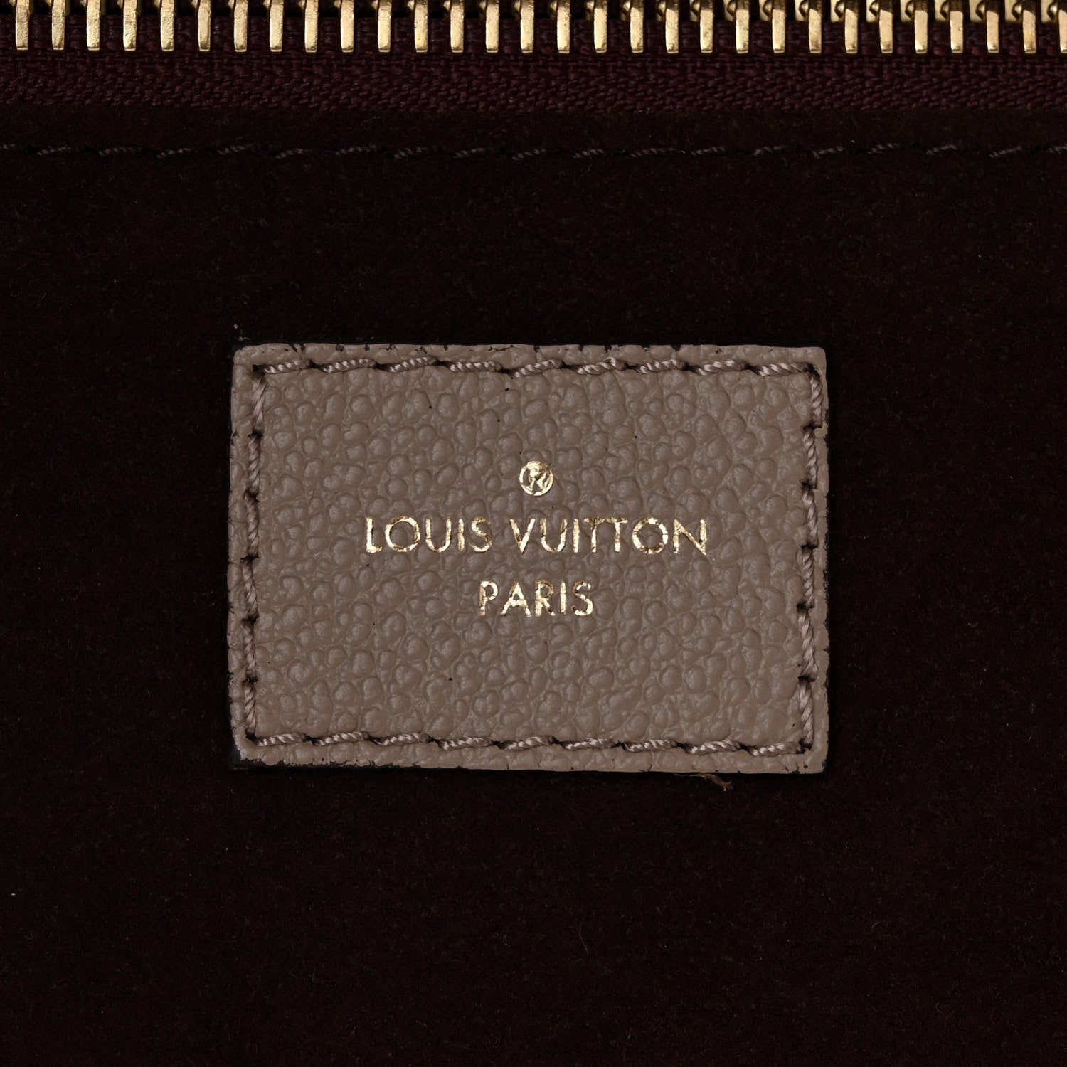 Louis Vuitton Empreinte Monogram Giant Neverfull MM Tourterelle 7 of 11