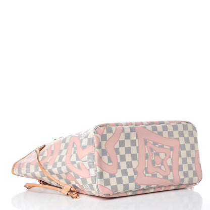 Louis Vuitton Damier Azur Tahitienne Neverfull MM 5 of 15