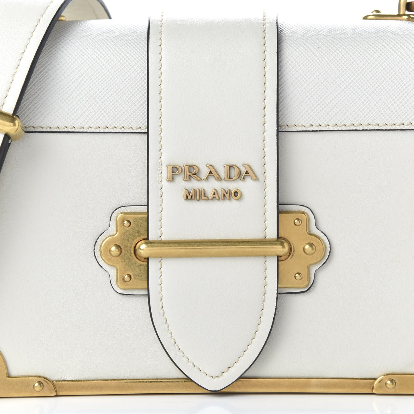 City Calfskin Saffiano Cahier Bag Talco