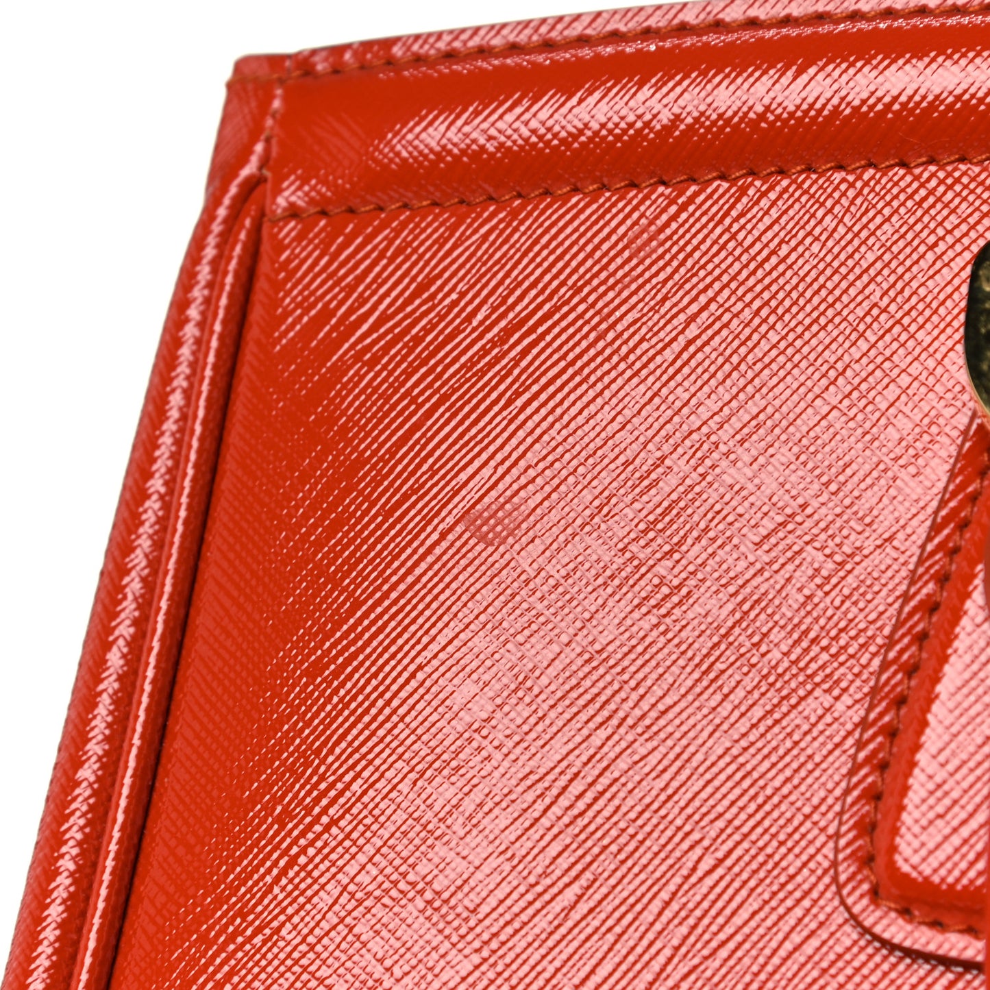 Saffiano Vernice Parabole Tote Arancio