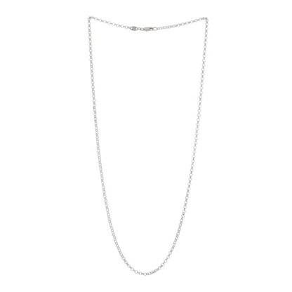 Chrome Hearts Sterling Silver Roll Chain Necklace 20" 3 of 5