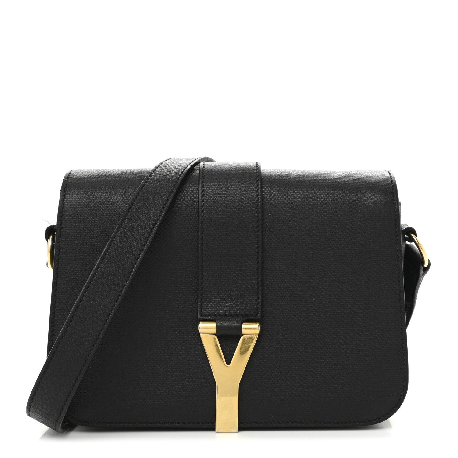 Saint Laurent Calfskin Classic Y Satchel Black 1 of 9