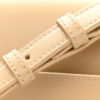 Saint Laurent Smooth Calfskin Medium Monogram Sunset Satchel Beige 11 of 11