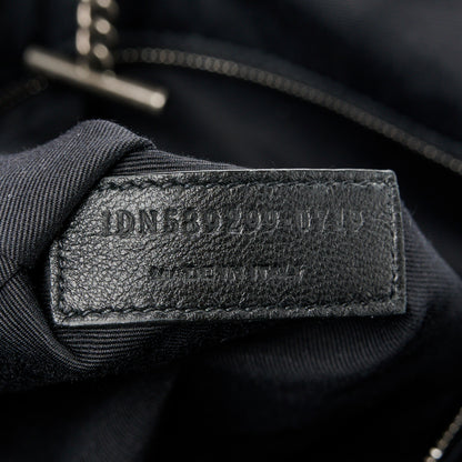 Saint Laurent Vintage Lambskin Chevron Monogram Medium Nolita Military Olive 7 of 10
