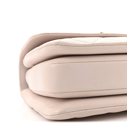 Chanel Lambskin Quilted Small Trendy CC Flap Dual Handle Bag Lilas Lilac 9 of 11