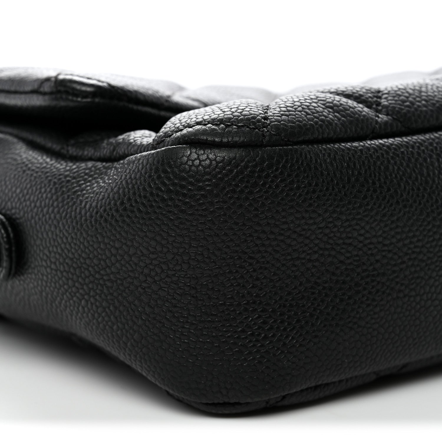 Chanel Caviar Quilted Jumbo Easy Flap Black 9 of 12