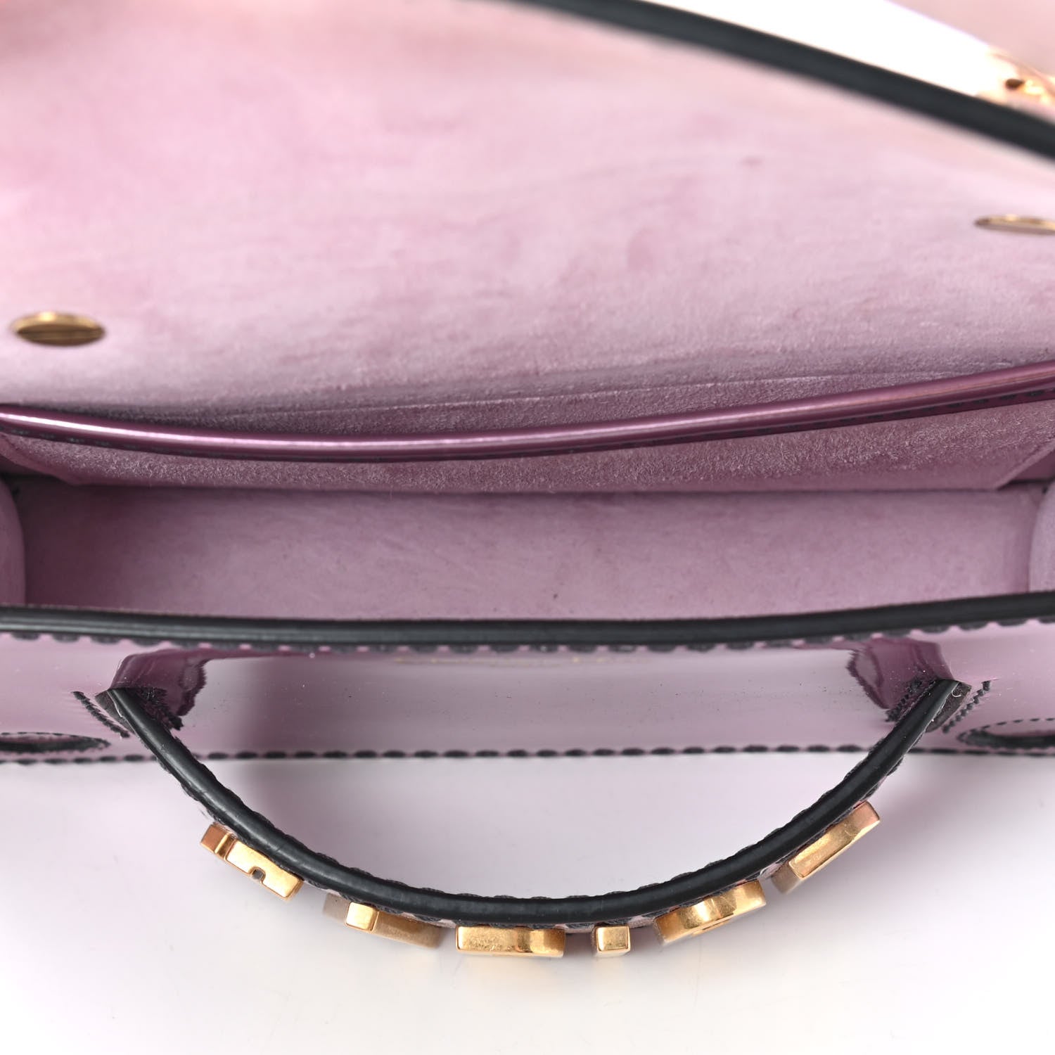 Christian Dior Metallic Calfskin J'Adior Mini Chain Flap Bag Pink 5 of 10