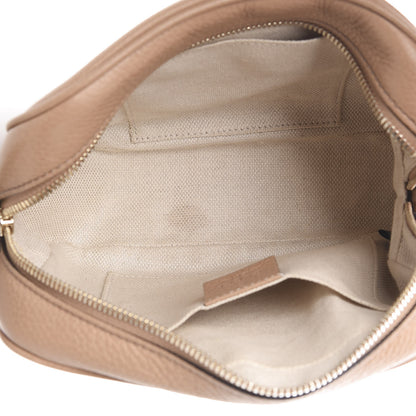 Gucci Pebbled Calfskin Small Soho Disco Bag Camelia 5 of 13