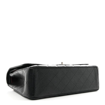 Chanel Caviar Quilted Maxi Double Flap Black 6 of 23
