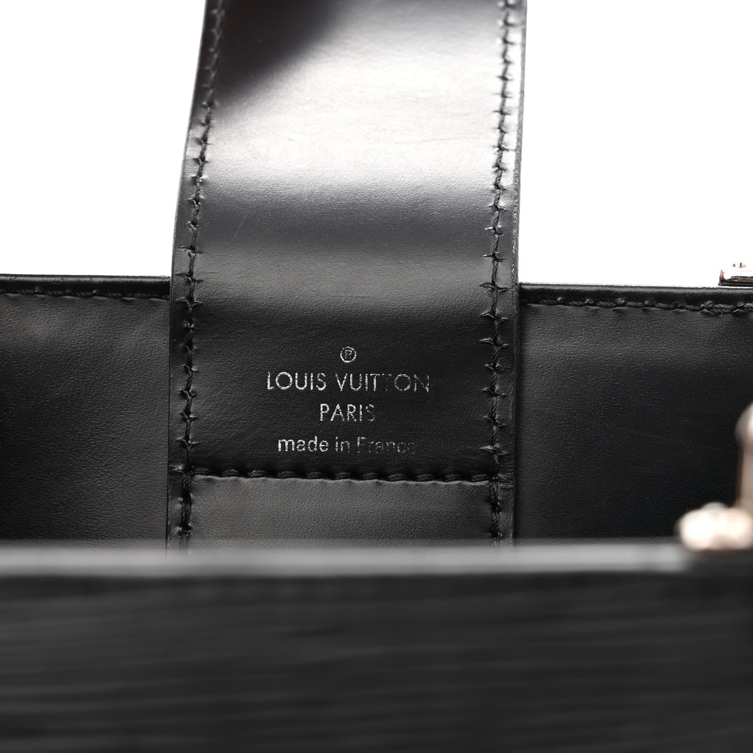 Louis Vuitton Epi Kleber MM Black 6 of 10