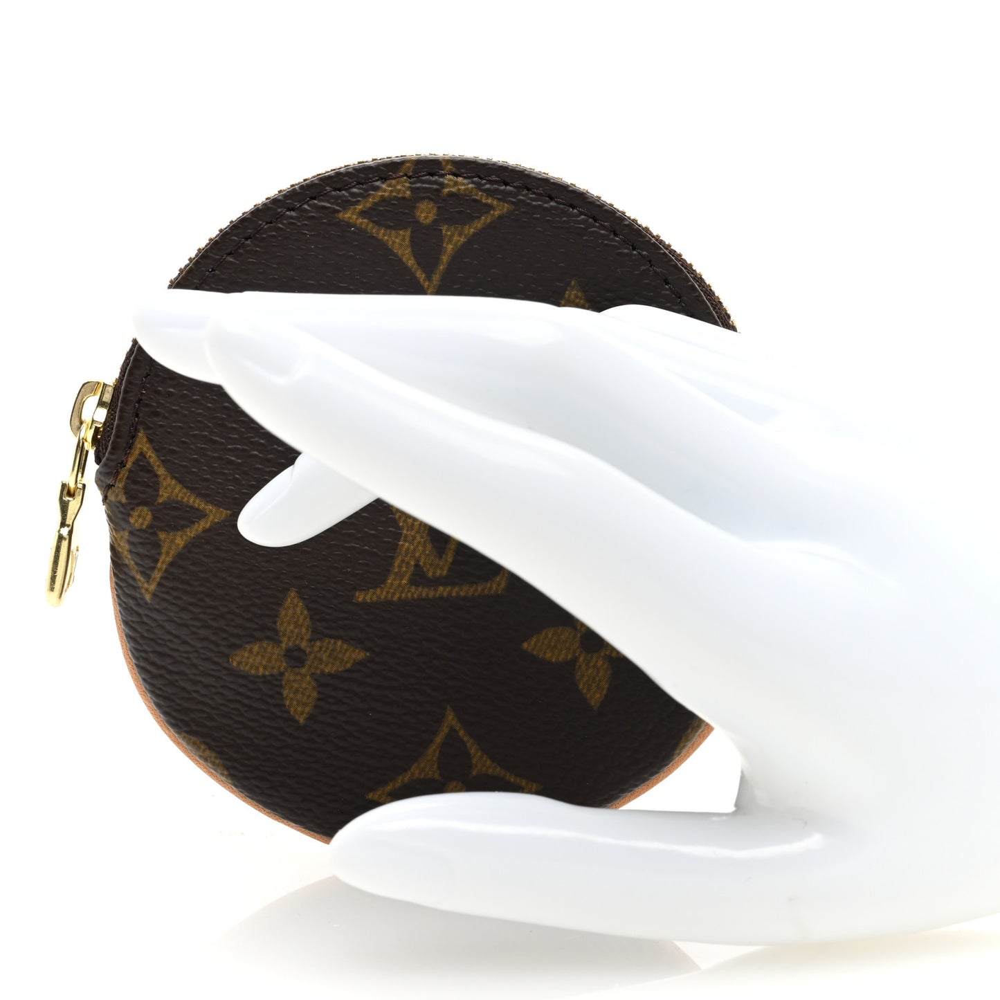 Monogram Round Coin Purse