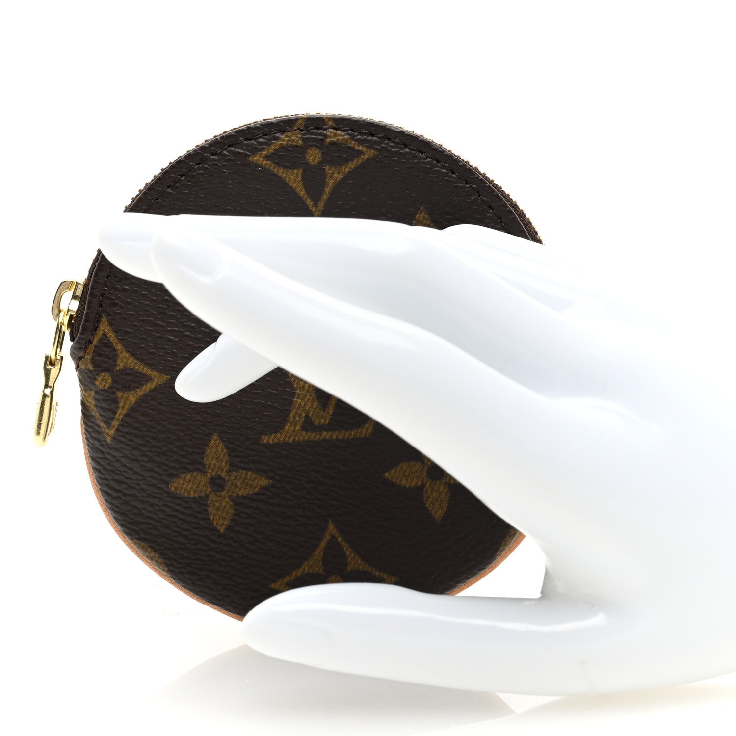 Louis Vuitton Monogram Round Coin Purse 2 of 6