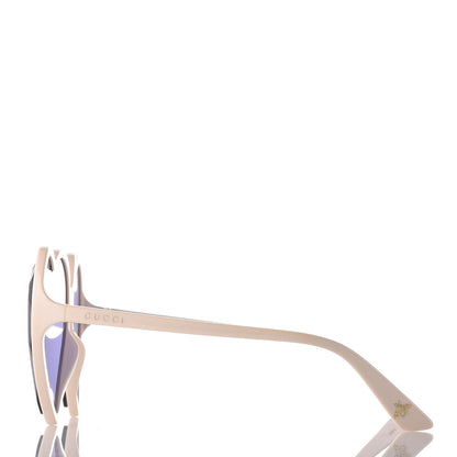 Gucci Hollywood Forever Heart Sunglasses GG0360S White 2 of 7
