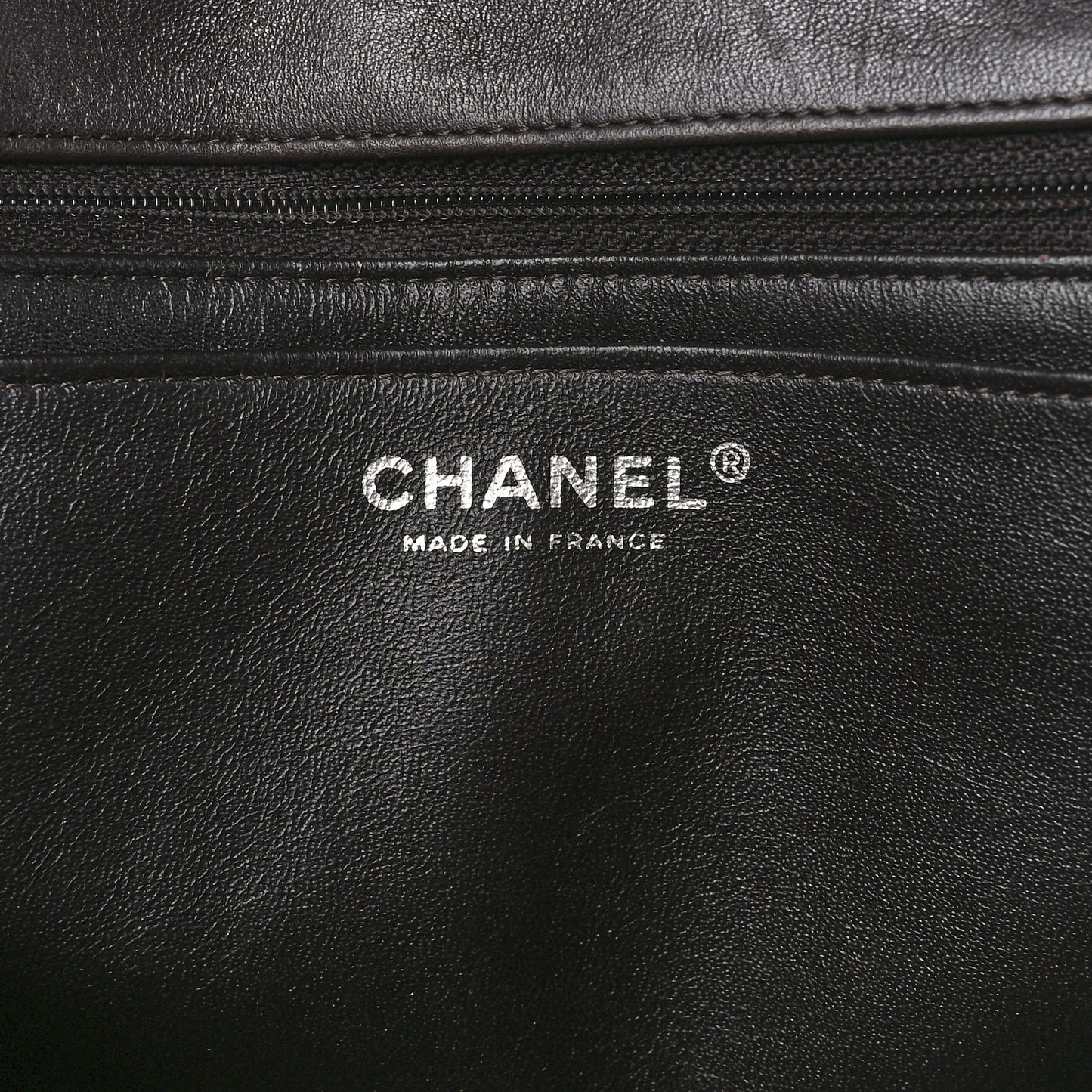 Washed Lambskin Quilted Jumbo Hybrid Reissue Flap Dark Brown