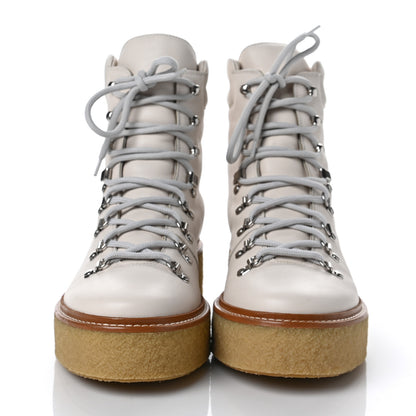 Hermes Calfskin Discovery Ankle Boot 40 White 2 of 7