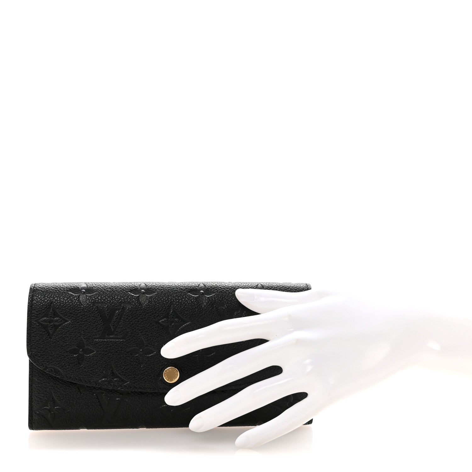 Louis Vuitton Empreinte Emilie Wallet Black Dune 2 of 7