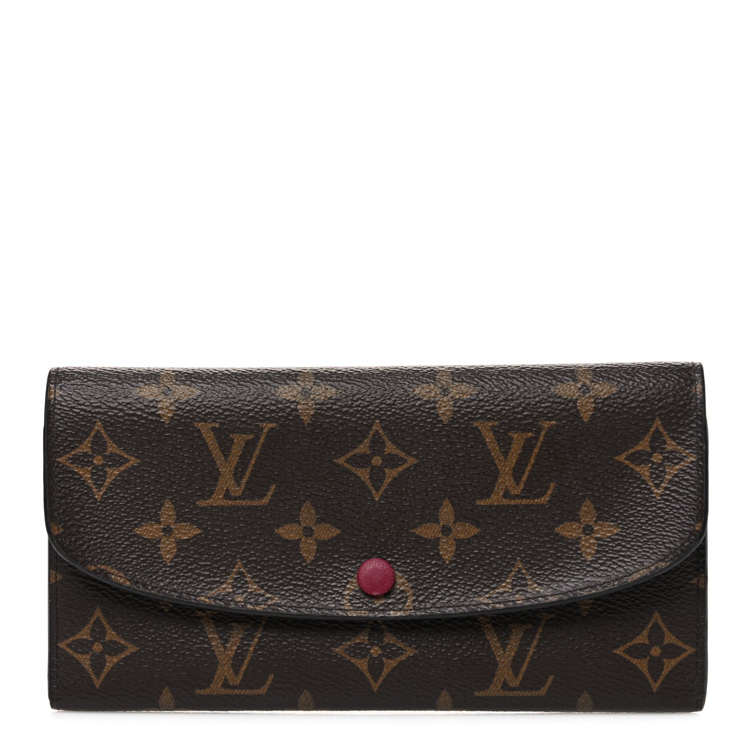 Louis Vuitton Monogram Emilie Wallet Fuchsia 1 of 7