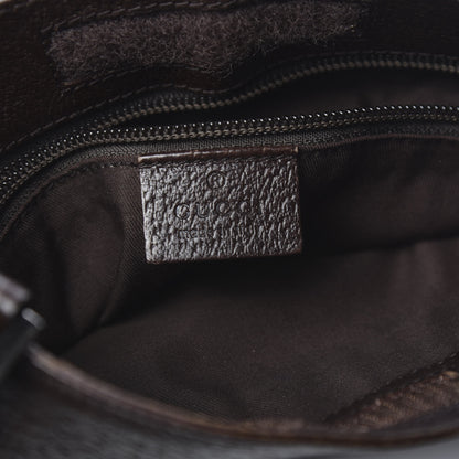 Gucci Monogram Messenger Crossbody Bag Dark Brown 5 of 11