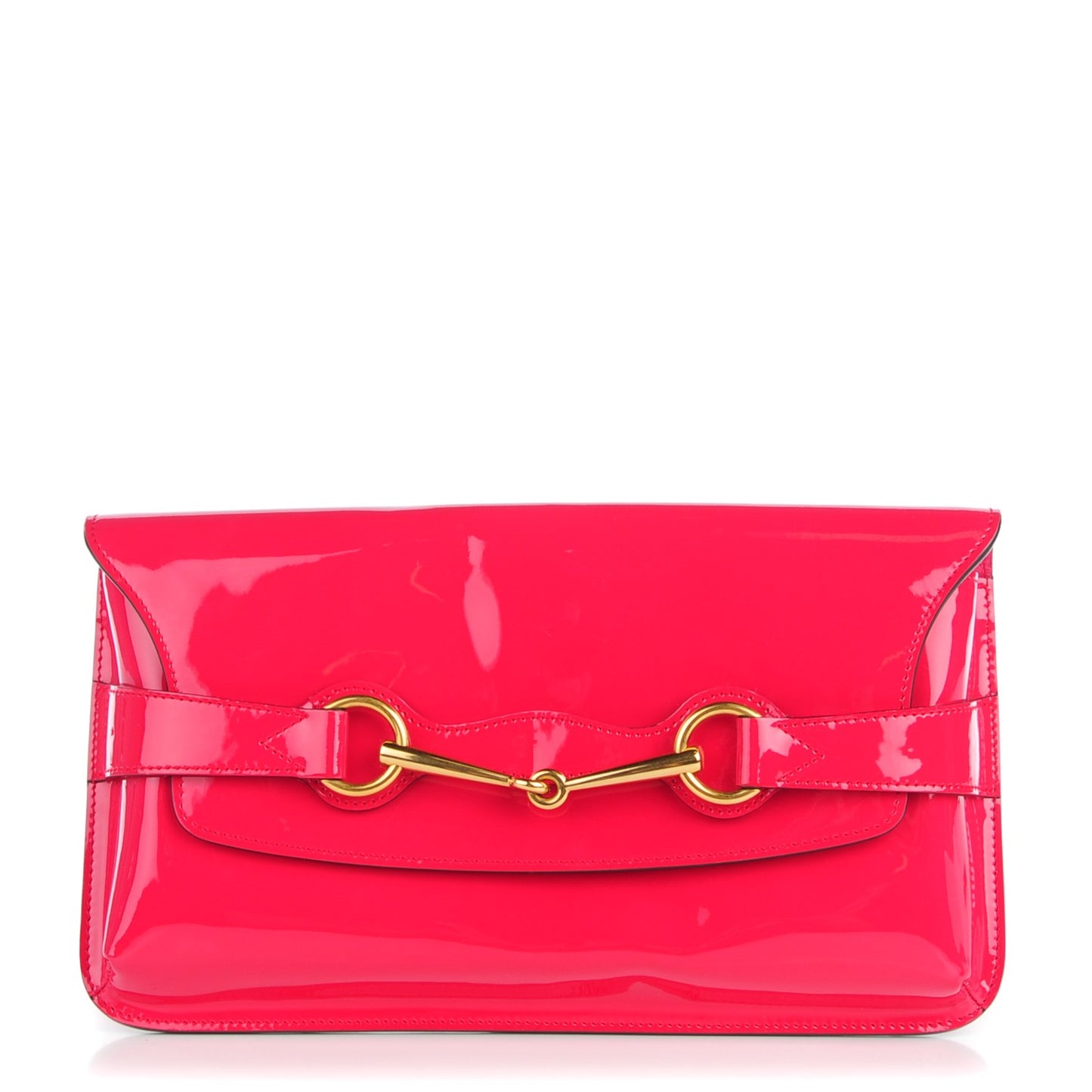 Patent Large Bright Bit Clutch Shocking Pink