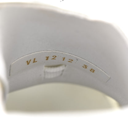 Louis Vuitton Monogram Calfskin Run 55 Sneakers 38 White 9 of 9