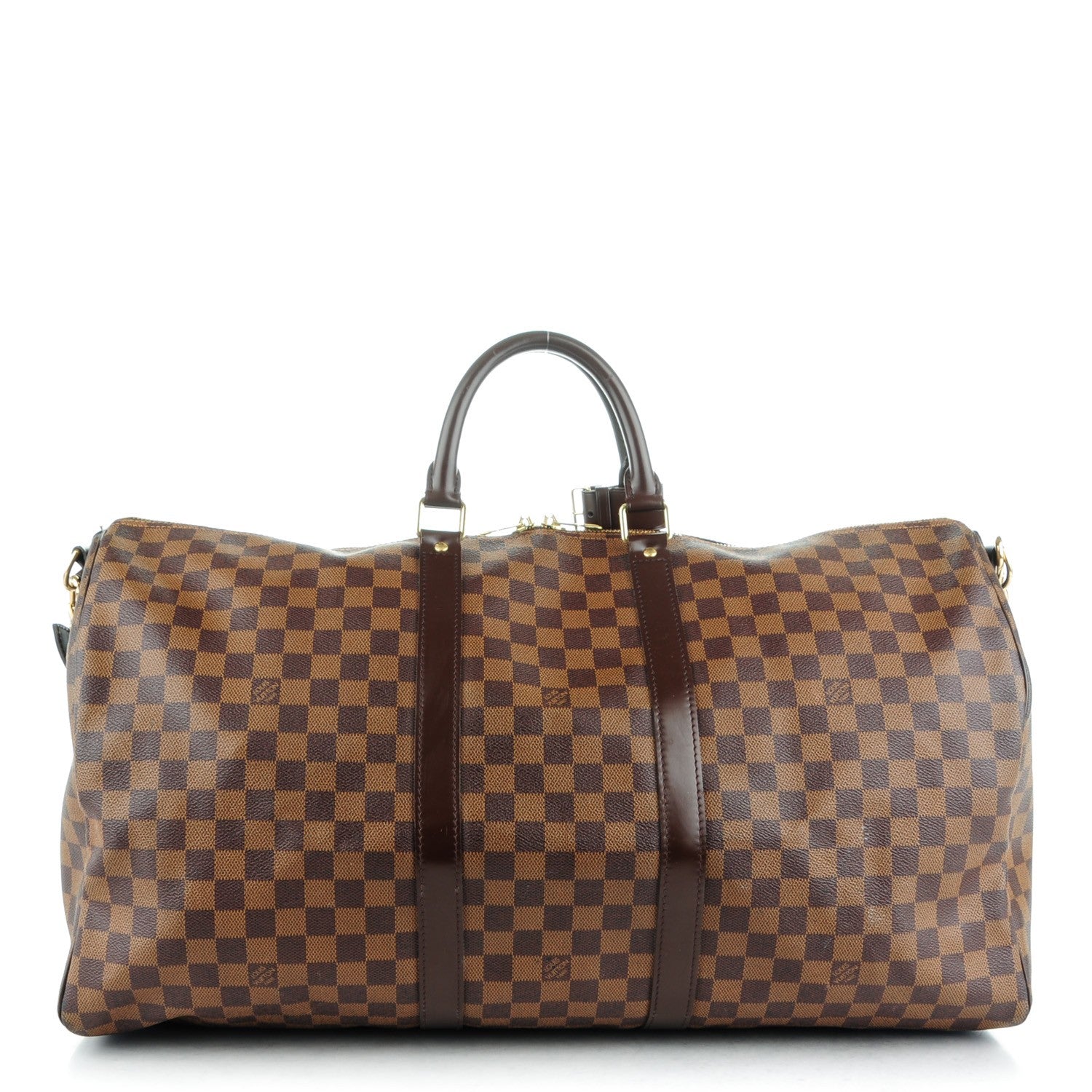 Louis Vuitton Damier Ebene Keepall Bandouliere 55 1 of 9