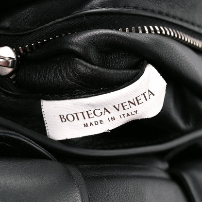 Bottega Veneta Lambskin Maxi Intreccio Padded Chain Cassette Crossbody Bag Black 7 of 12