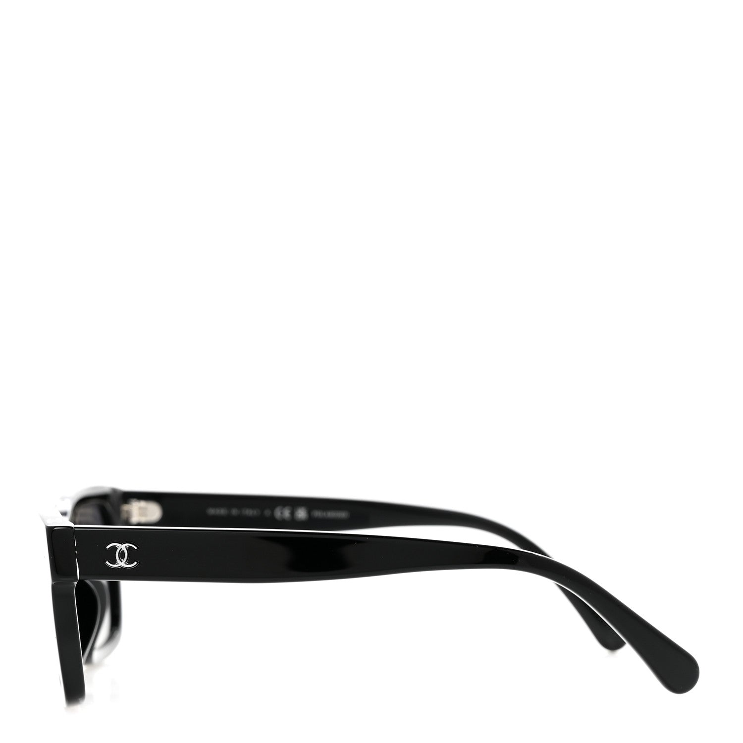 Chanel Acetate Polarized Square Sunglasses 5417-A Black 3 of 8