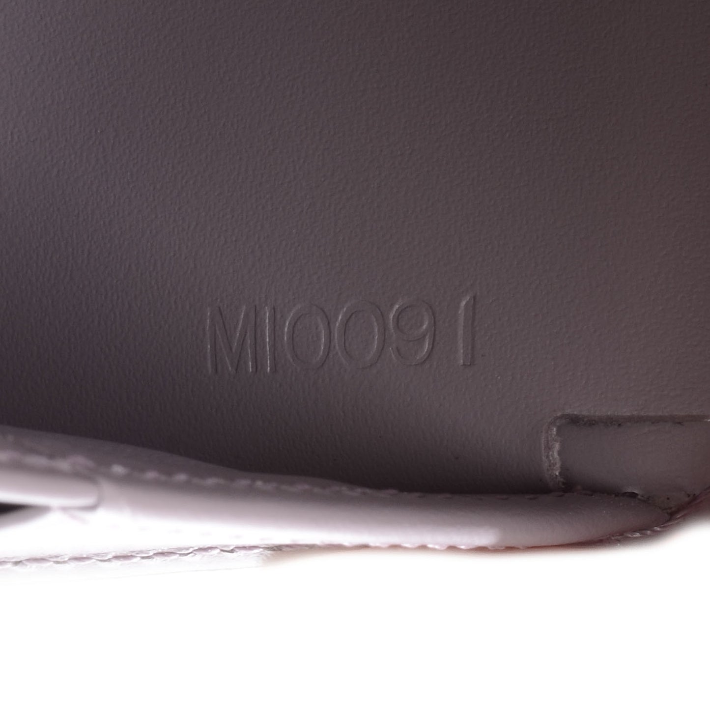 Epi Porte-Monnaie Elastique Wallet Lilac