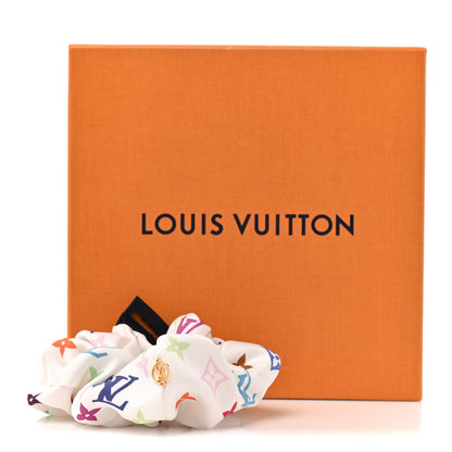 Louis Vuitton LV x TM Monogram Multicolor Chouchou White 5 of 5
