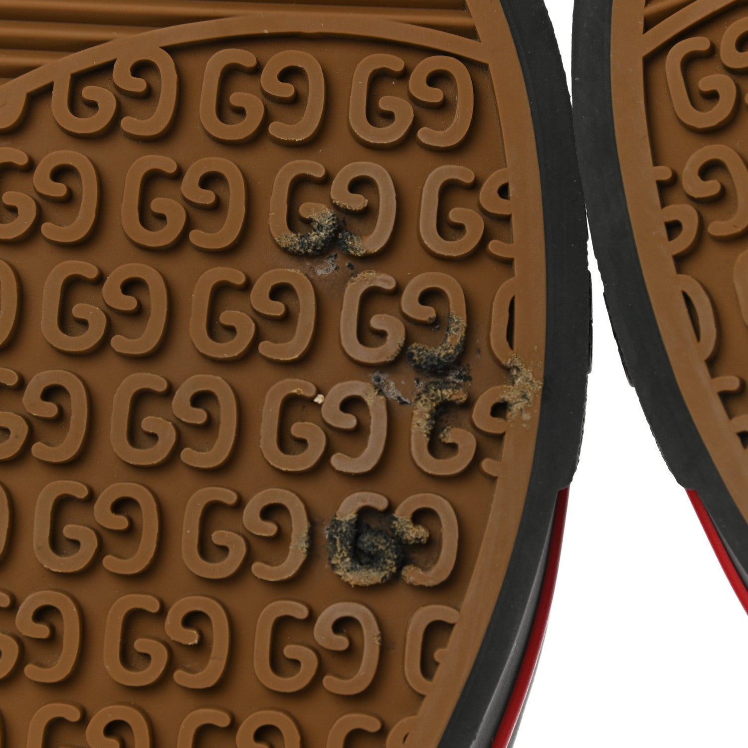 Gucci Econyl Nylon Web Monogram Off The Grid Womens 1977 Tennis Sneakers 38 Black 9 of 9