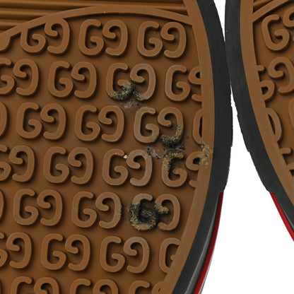 Gucci Econyl Nylon Web Monogram Off The Grid Womens 1977 Tennis Sneakers 38 Black 9 of 9