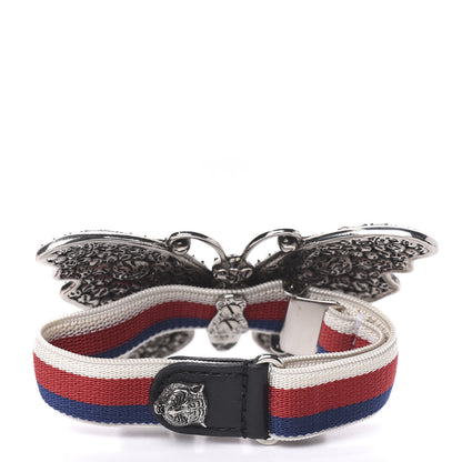 Gucci Web Crystal Butterfly Bracelet 3 of 4