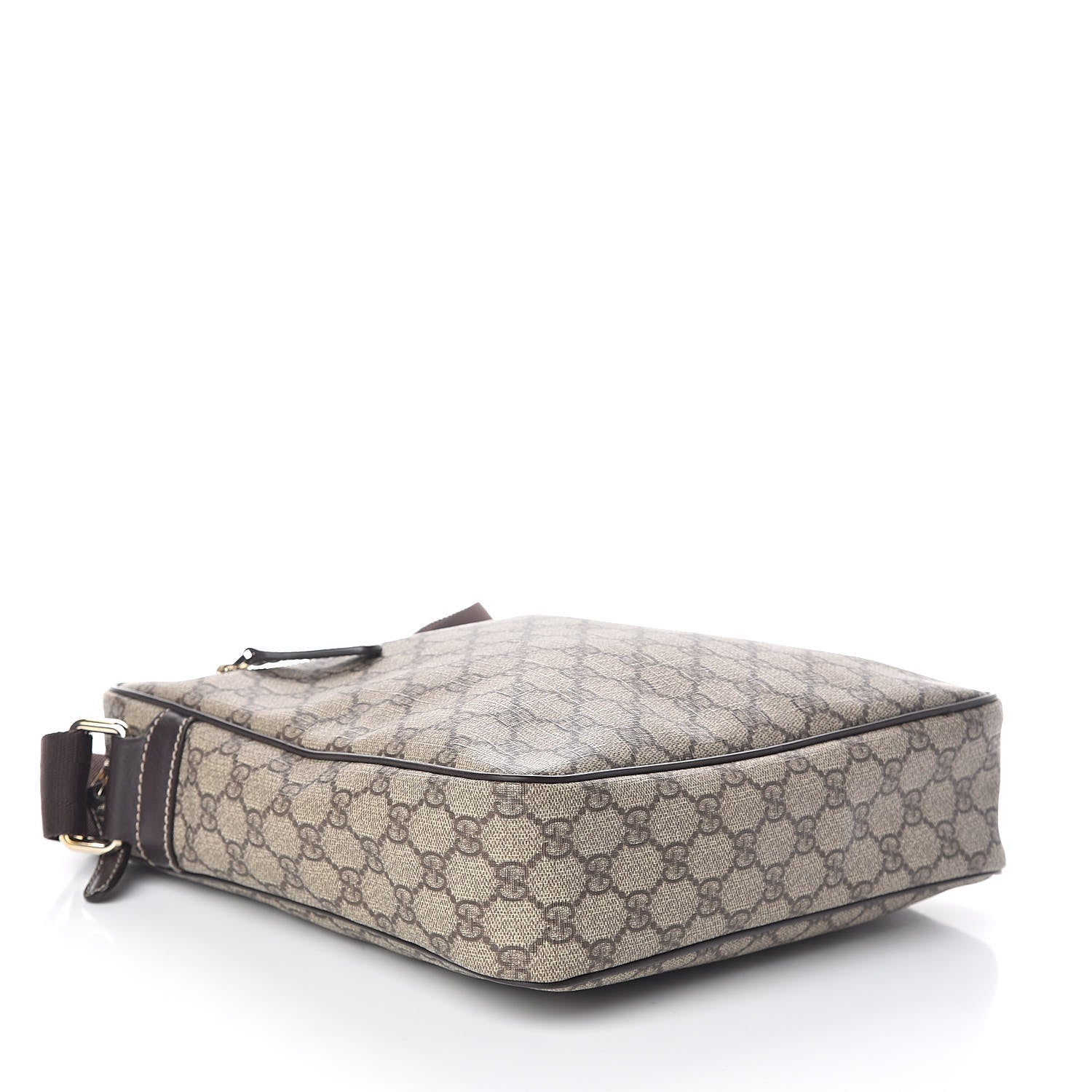 Gucci GG Plus Monogram Medium Messenger Bag Dark Brown 4 of 9