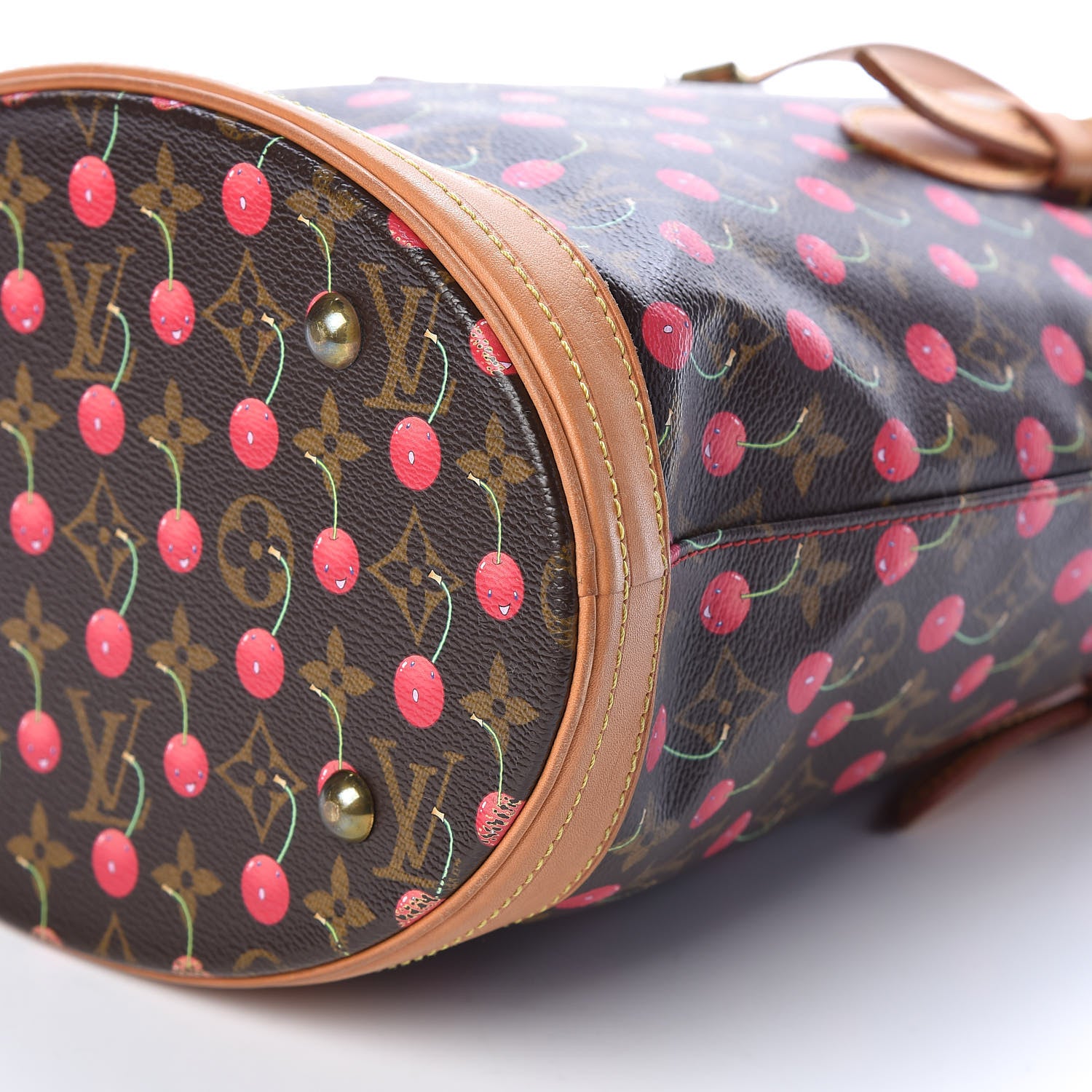 Louis Vuitton Monogram Cerises Bucket Bag 6 of 9