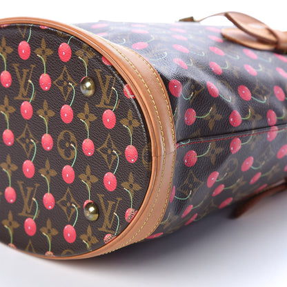 Louis Vuitton Monogram Cerises Bucket Bag 6 of 9